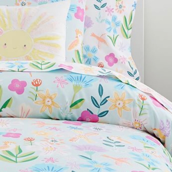 Pottery Barn Kids Other - POTTERY BARN KIDS Naomi Floral Duvet Cover